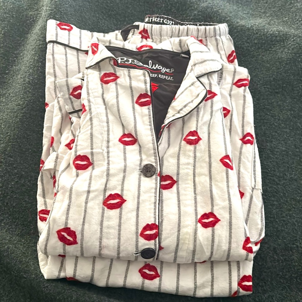 PJ salvage BISOU flannel Jammies